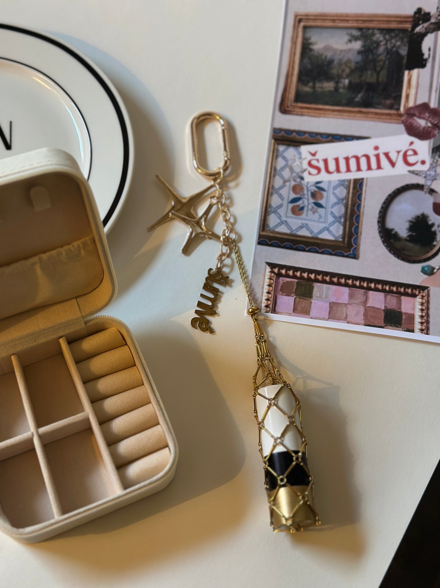 Luxury Lipstick Charms